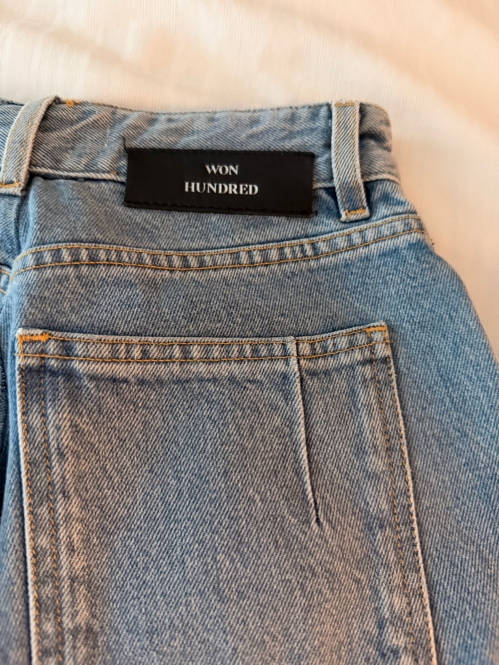 Won Hundred Light Blue High-Rise Women’s Jeans